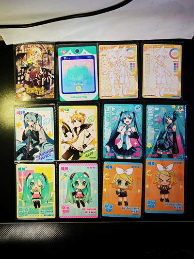 琦卡当当铺～第33期★★好多小漏~马上就结束了快来~支持寄存★★~【9点40结束】扫码加群抽[包邮券]~ - 卡游-初音-12张