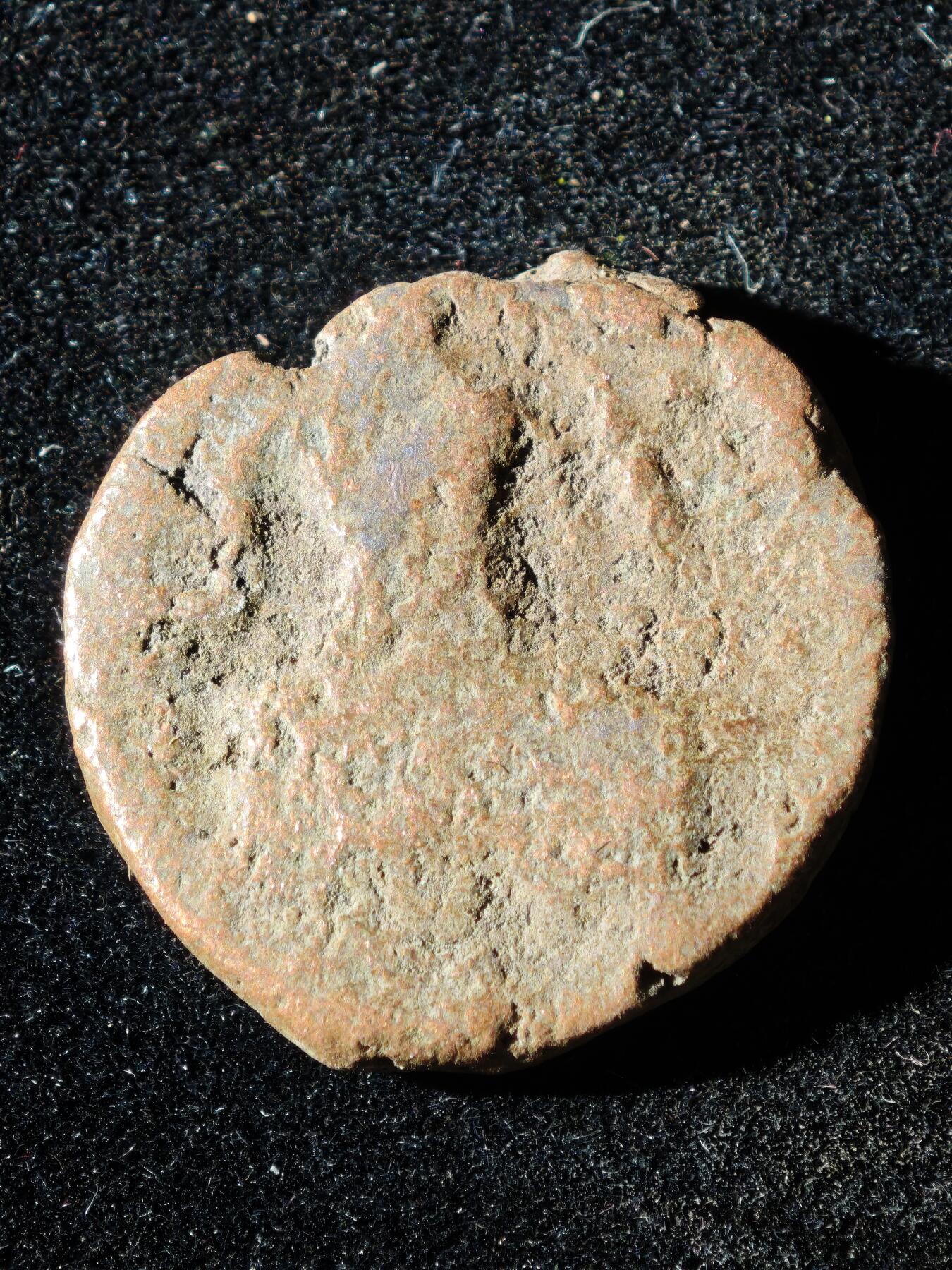 117期新疆红钱粟特钱币丝路钱币专场 A2丝路铜币