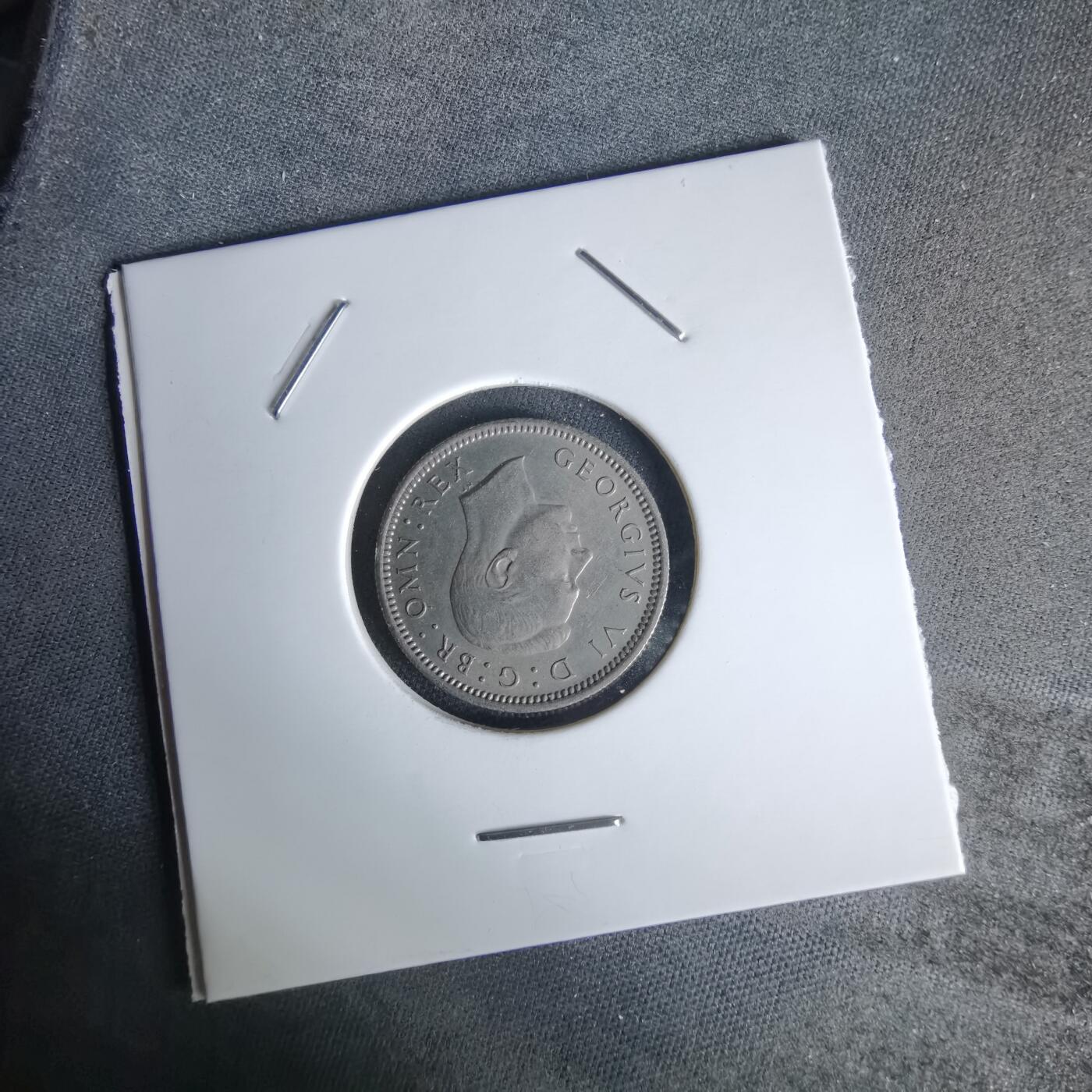 沼泽如烟--第991场 英国1947年6便士