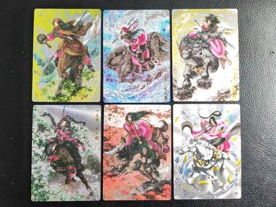 周四第100期阳大大卡牌拍卖第100期（持续收拍品，周六晚上九点截拍，进群福利早知道） - 【谷粒三娘】卡德曼 谷粒忠义水浒  粉衣三娘6张04、88、70、22、17、94