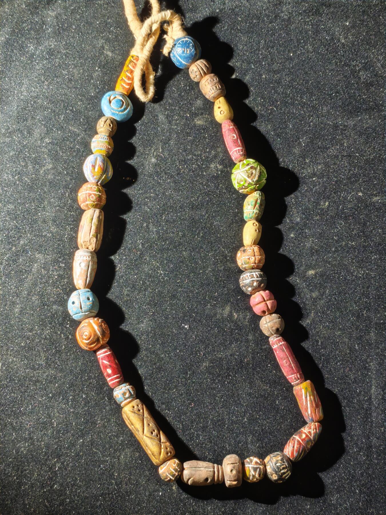 117期新疆红钱粟特钱币丝路钱币专场 回流珠子