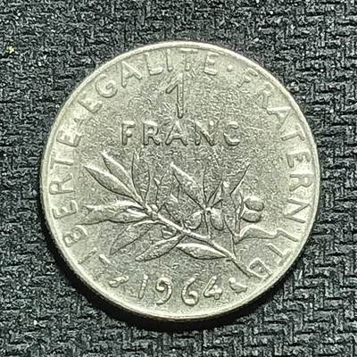 逸泉钱币2026B第十场世界钱币纪念币专场B1231-1615 - 1591法国1法郎