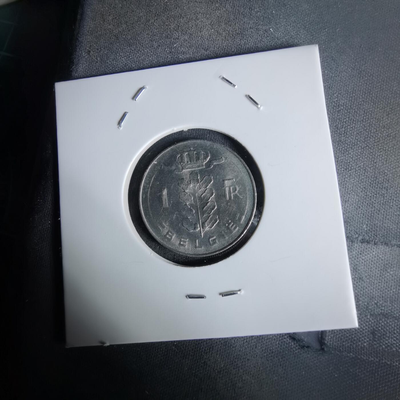 沼泽如烟--第991场 比利时1977年1法郎