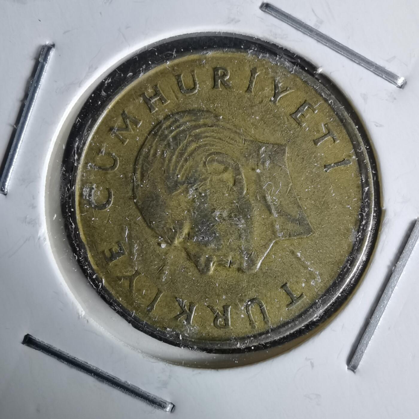 沼泽如烟--第991场 土耳其1991年500里拉