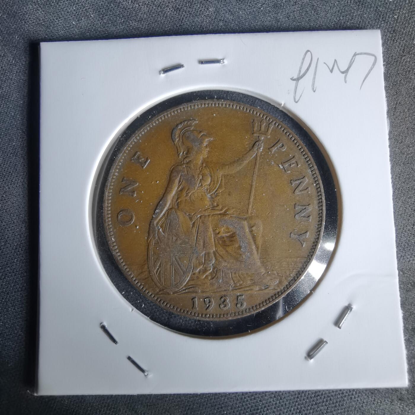 沼泽如烟--第991场 英国1935年1便士