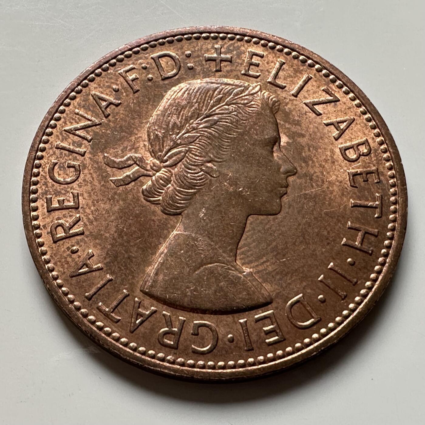 🌹外币初藏🌹🐯2026年第19场 快递已停，正月十五后再发 英国1967年一便士