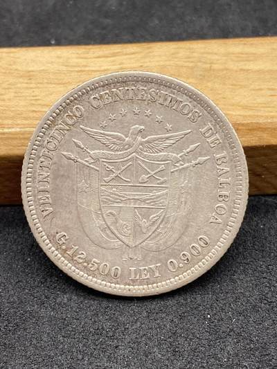 巴拿马1904年五枚银币 巴拿马1904年五枚银币