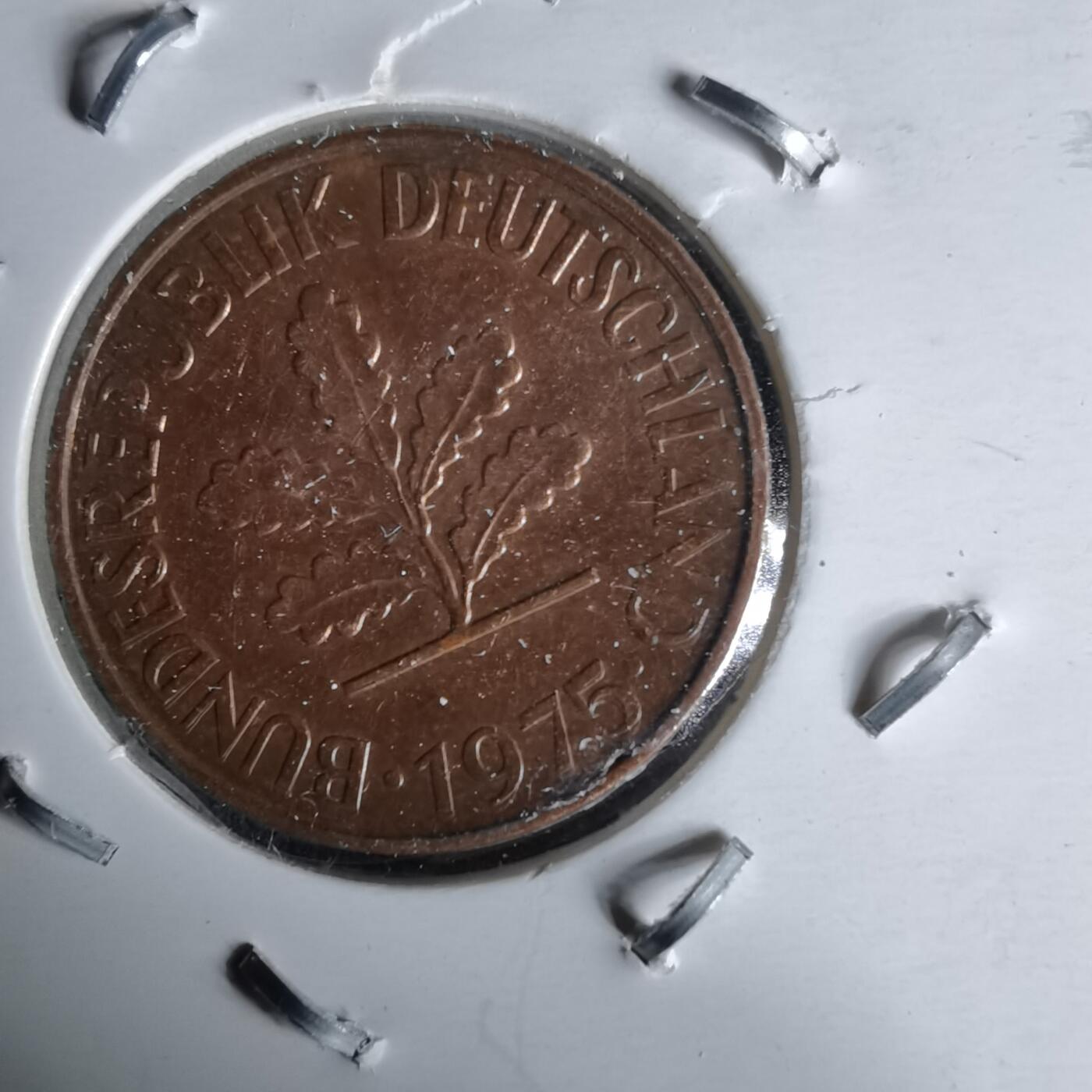 沼泽如烟--第991场 德国1975年2芬尼