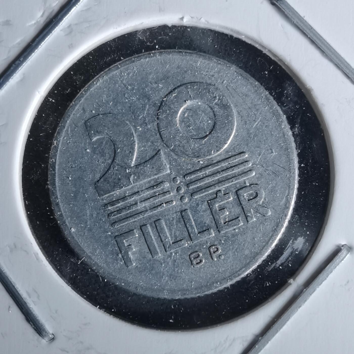 沼泽如烟--第991场 匈牙利1969年20菲勒