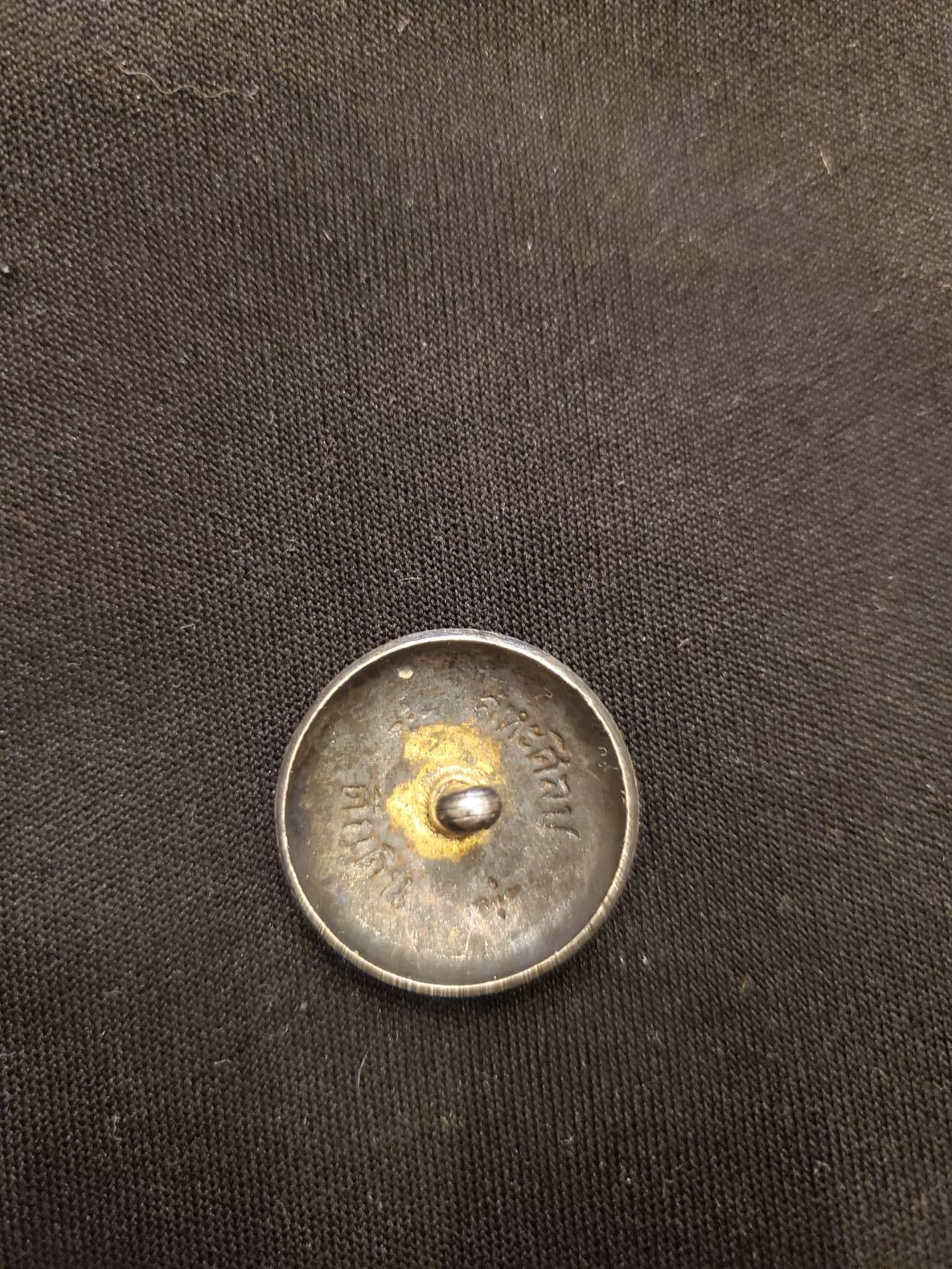 （450件拍品！制服徽章盛宴）罗岚⭐爱藏⭐年前甄选大拍场-店主清仓处理-分享拍场额外现金红包（实体经营） 泰国二战战时拉玛八世御赐银制二战皇家军队士兵奖章 银珐琅 非常稀少背后带有标