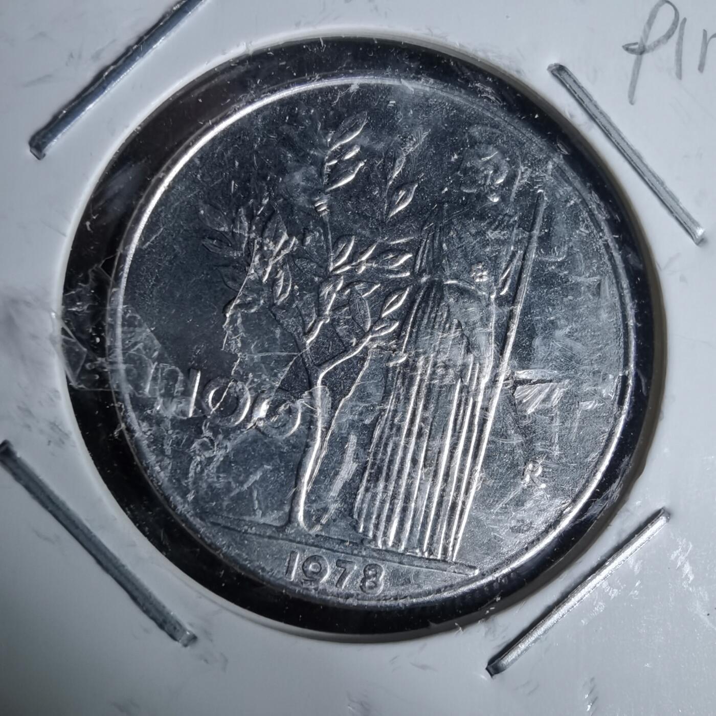 沼泽如烟--第991场 意大利1978年100里拉