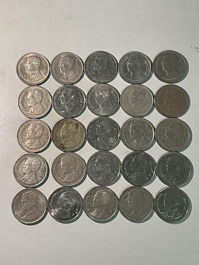 2026年第26场各国散币拍卖（总第176场）年前发货截止到11号 - 泰国1泰铢25枚