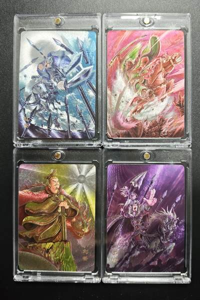 天玑星卡拍第171期《2.12周四截拍年前最后一场》持续收拍收评中 满赠卡需备注 - 万享 三国 赵云 关羽 刘备 马超 粗闪 四张