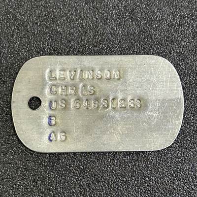 西秦中古拍卖第七十七期 2026马年新春专场 本场拍品年初九发出 - 越南战争时期 美军身份牌3号