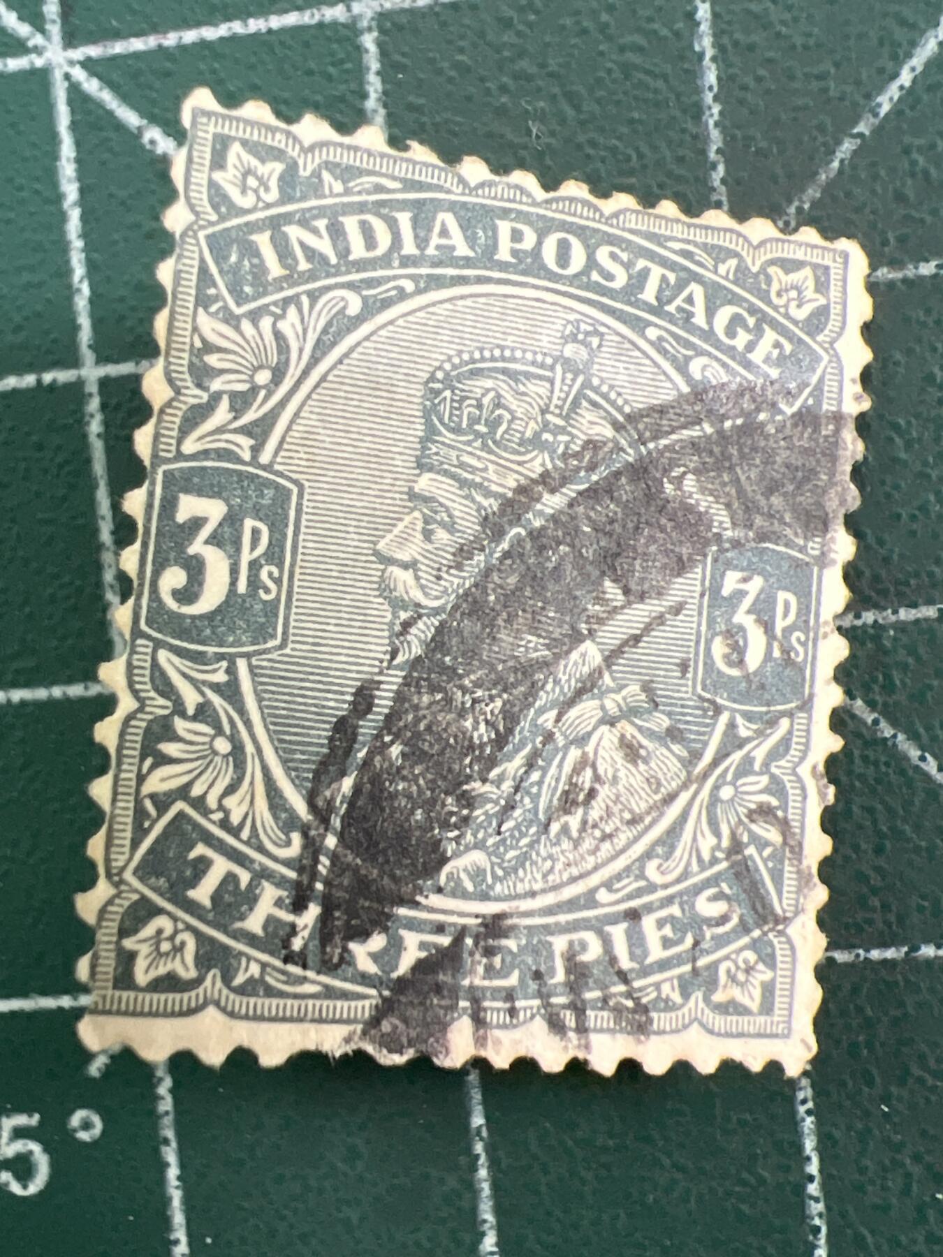 第1123  邮票专场 （无押金，捡漏，全场50包邮，偏远地区除外，接收代拍业务，本店十天发一次货） 英属印度邮票