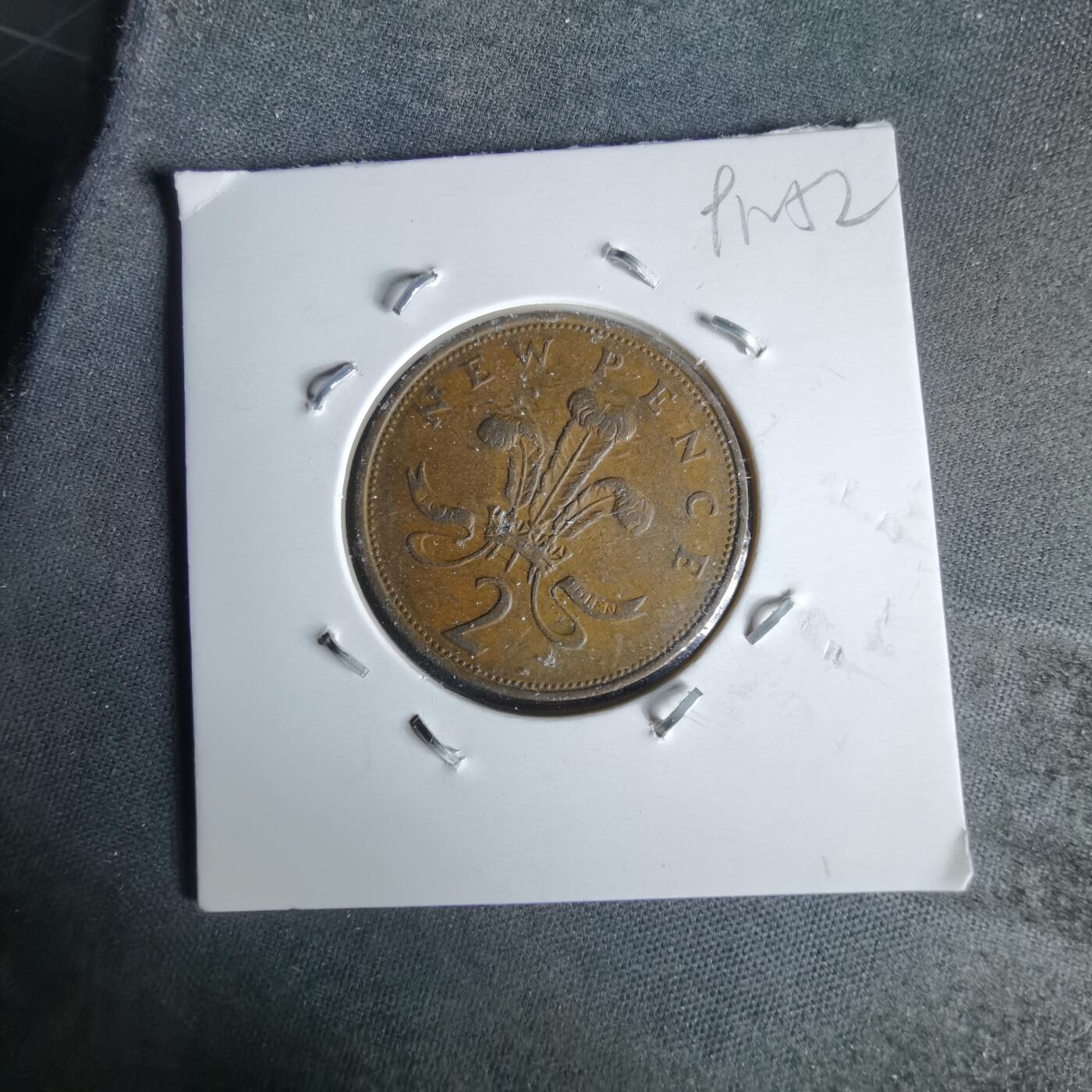 沼泽如烟--第991场 英国1971年2便士