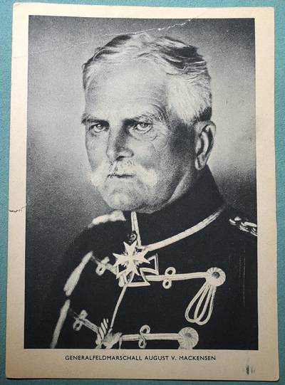 盛世勋华——号角文化勋章邮票专场拍卖第305期 - 德国（1939）未使用国防军战地明信片 冯·马肯森元帅