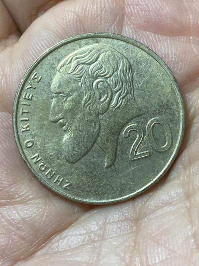 2026年第二十三场(总第一百九十二场）外国好品散币场(年后发货) - 塞浦路斯🇨🇾1994年20分(共和国时期第四套)