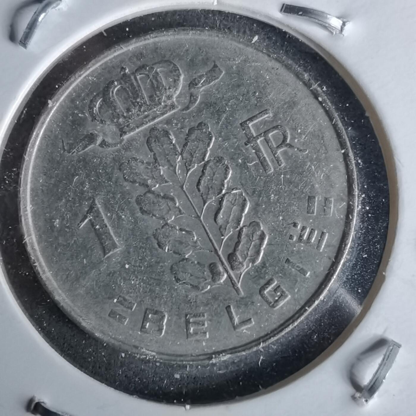 沼泽如烟--第991场 比利时1962年1法郎