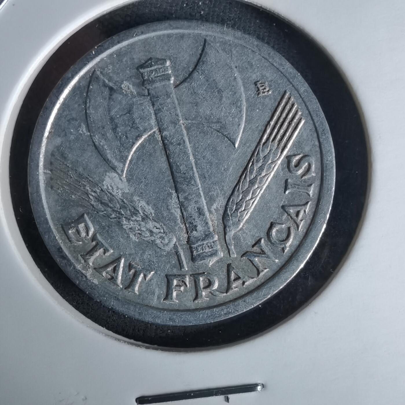 沼泽如烟--第991场 法国1944年1法郎