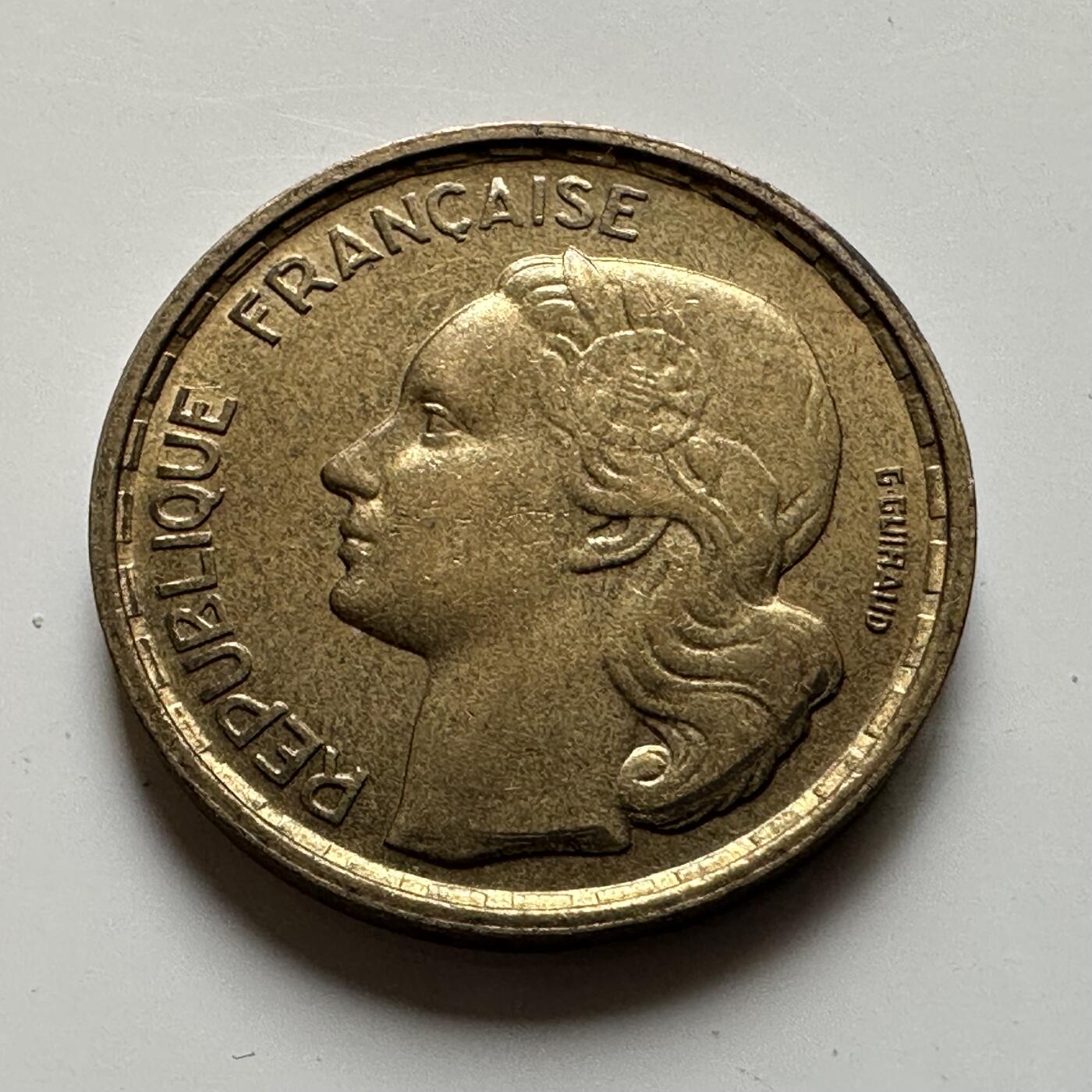 🌹外币初藏🌹🐯2026年第19场 快递已停，正月十五后再发 法国1957年10法郎