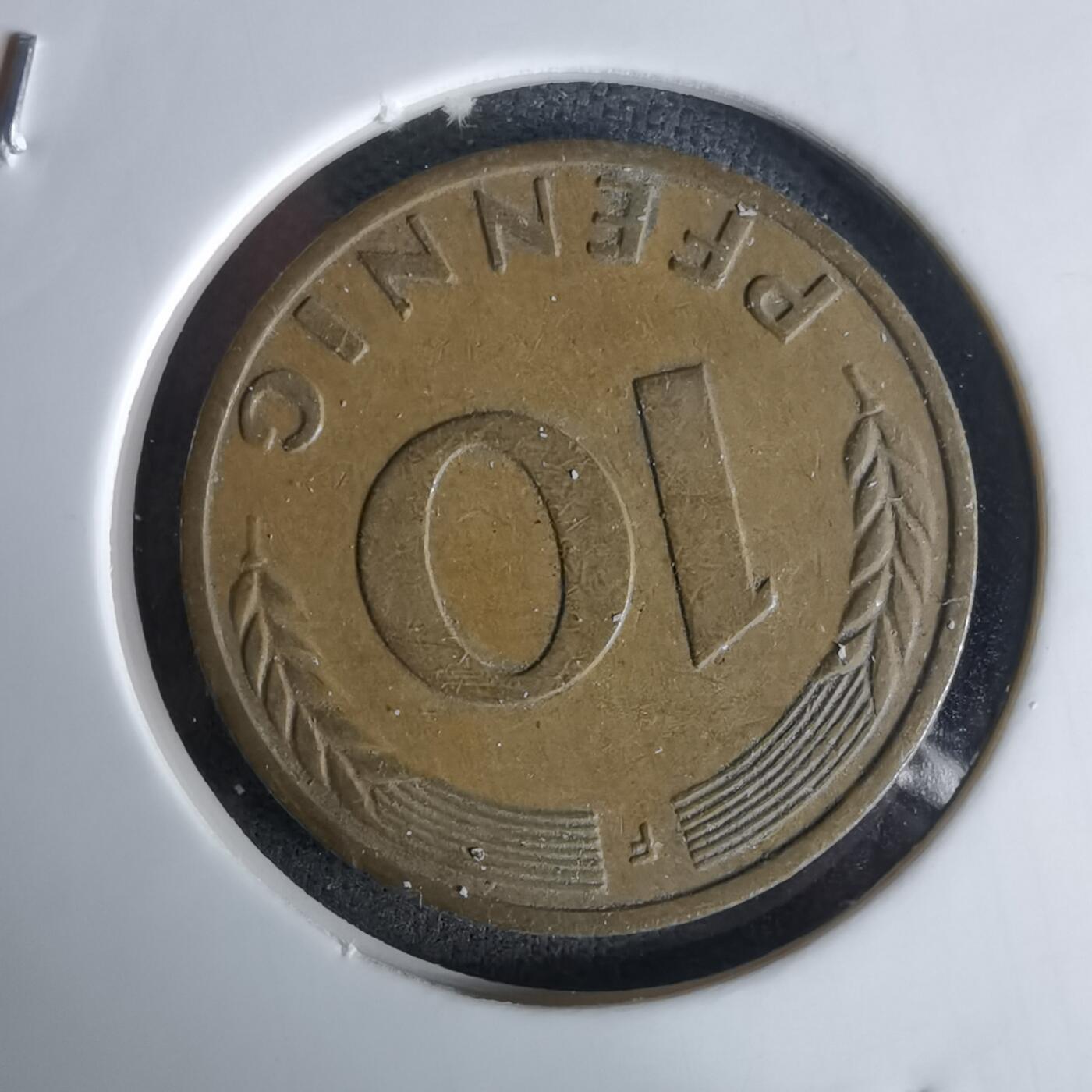 沼泽如烟--第991场 德国1966年10芬尼