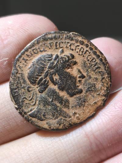 星盘世界钱币二月二十一日初五 世界古典币春节精品大拍 祝各位藏友马年大吉-新年新气象！ - 美品！罗马帝国-五贤帝 图拉真 98-117年 桂冠环 SC“元老院授权”大铜币 可能由中央造币地方使用类型