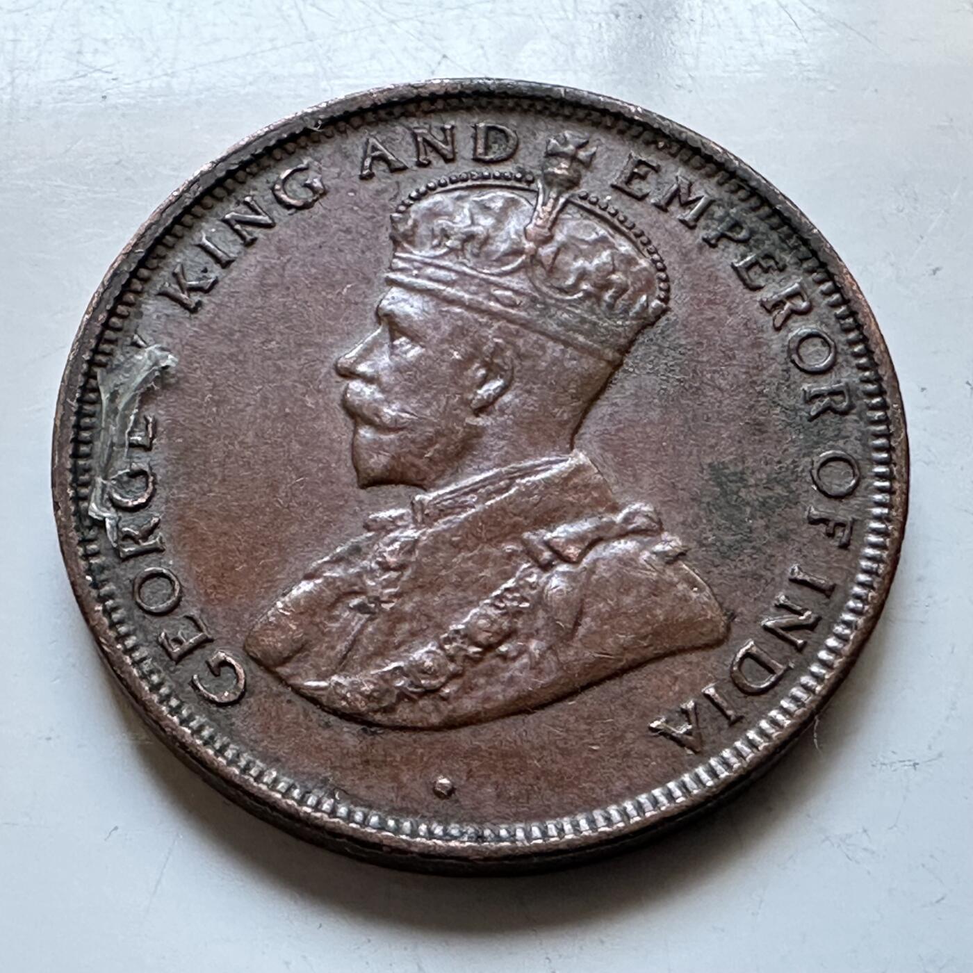 🌹外币初藏🌹🐯2026年第19场 快递已停，正月十五后再发 锡兰1925年一分