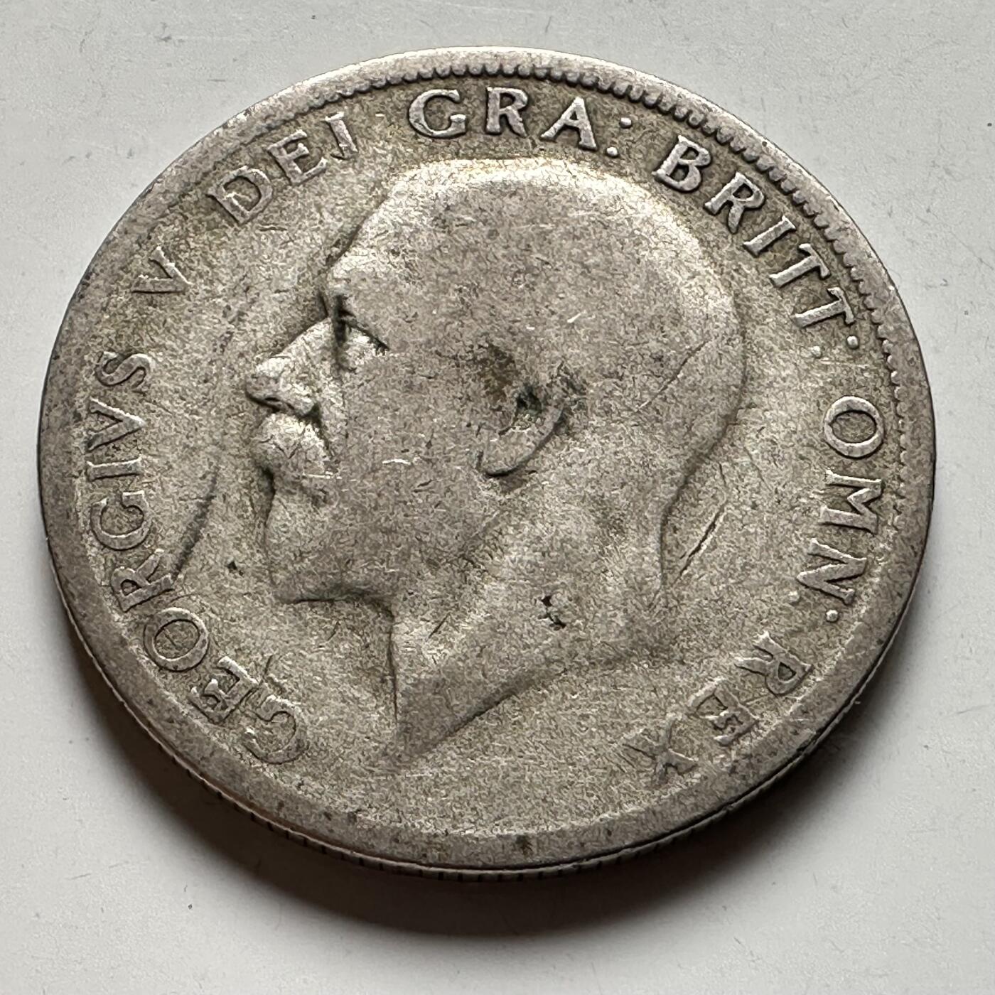 🌹外币初藏🌹🐯2026年第19场 快递已停，正月十五后再发 英国1929年一弗洛林银币 11.3克50%银