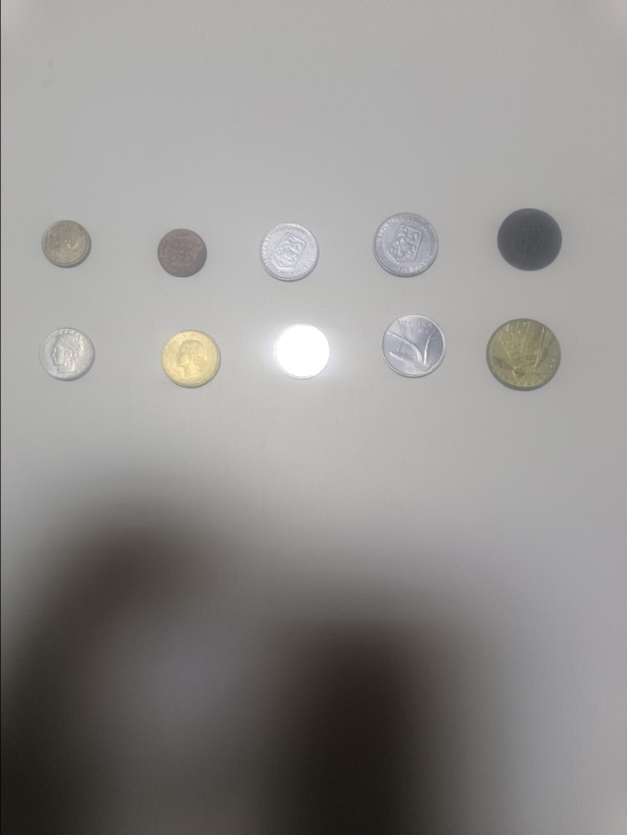 【20260212】非全新纸币和硬币第334场 欧洲国家10枚硬币