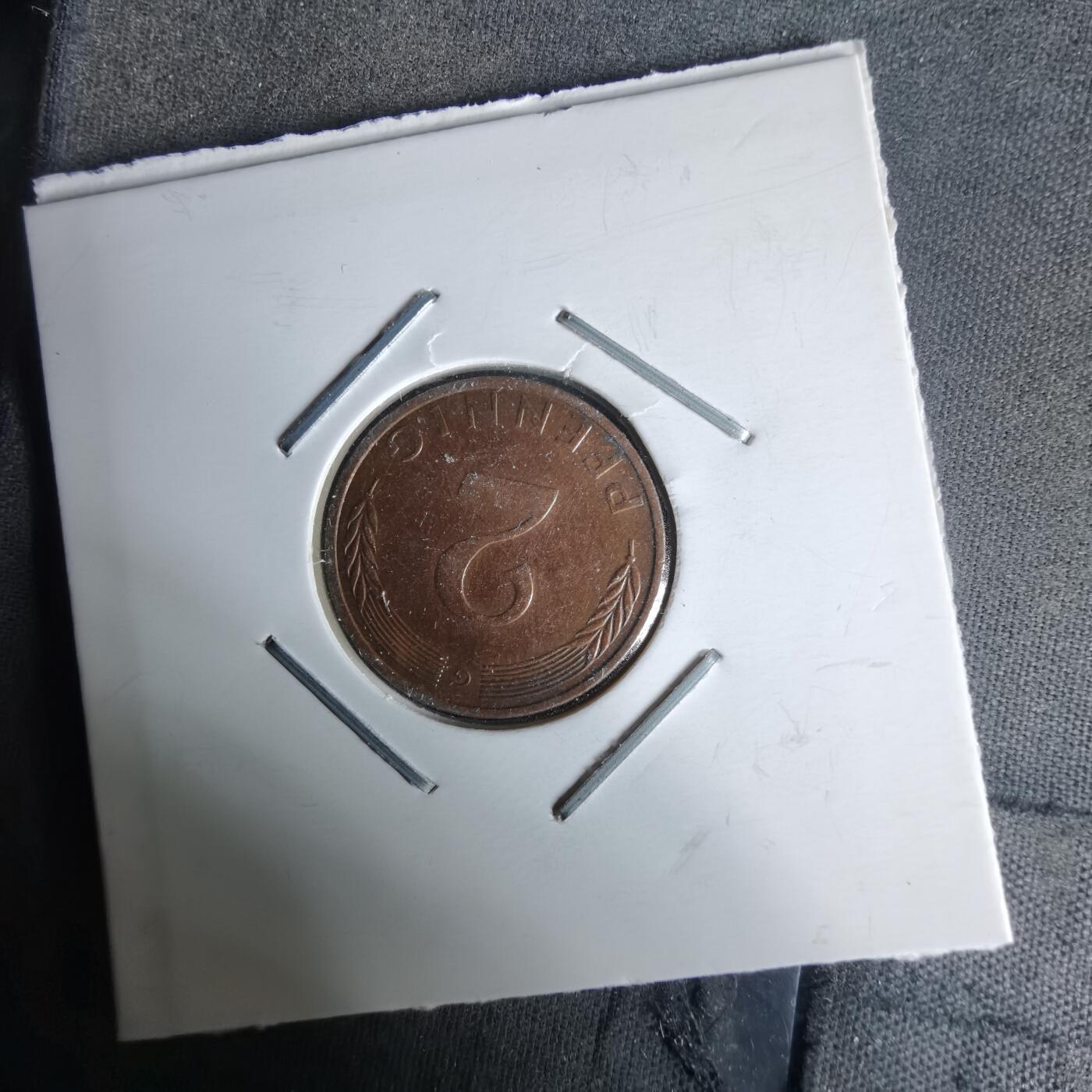 沼泽如烟--第991场 德国1975年2芬尼