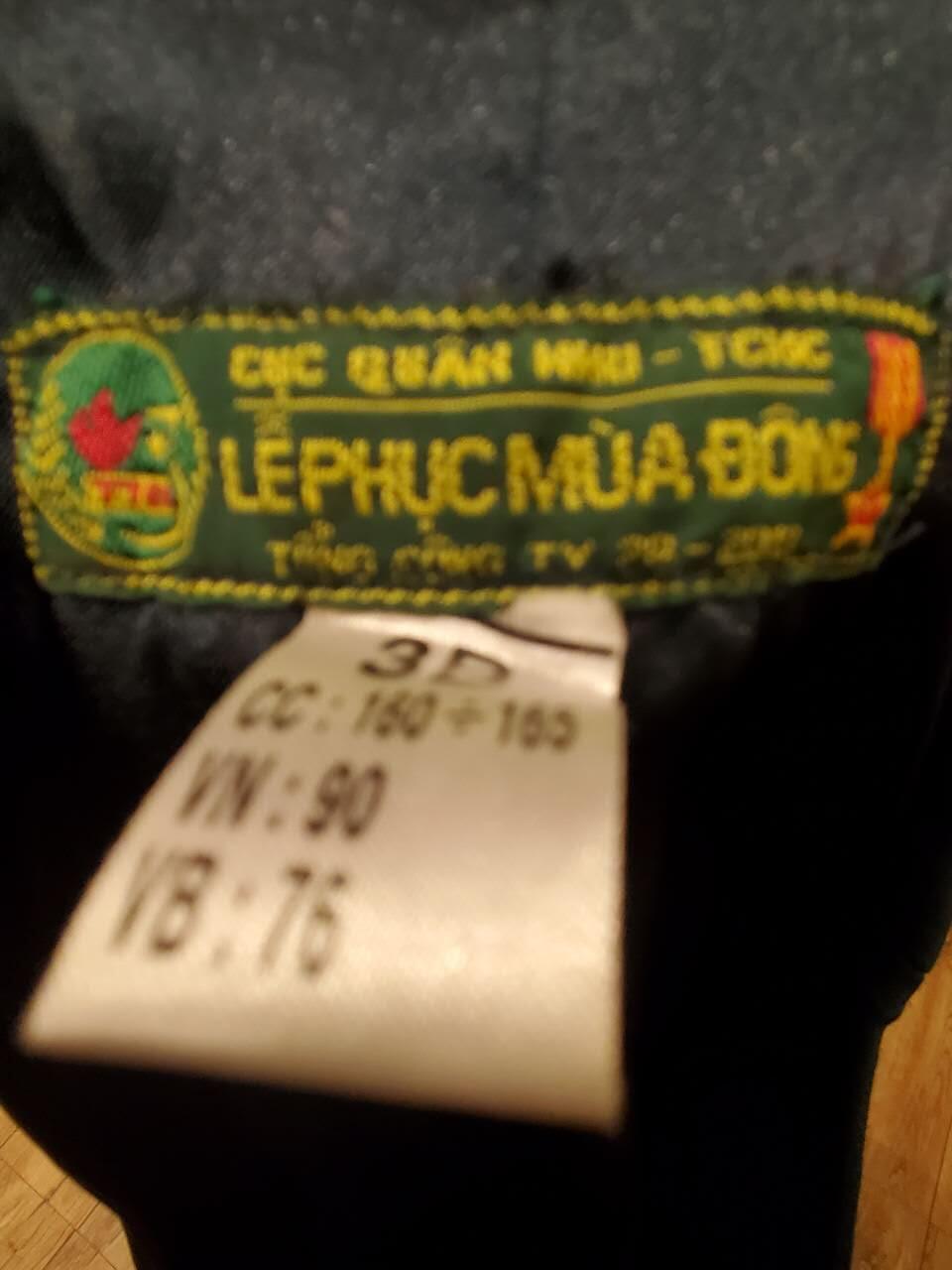 （450件拍品！制服徽章盛宴）罗岚⭐爱藏⭐年前甄选大拍场-店主清仓处理-分享拍场额外现金红包（实体经营） 越南k08空军少尉大全套带外套常服衬衫裤子全套 无虫蛀好品 稀有军种 配饰齐全 170-180cm