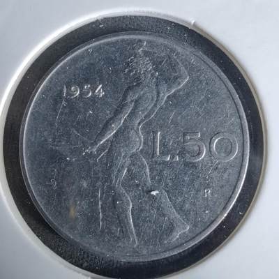 沼泽如烟--第991场 - 意大利1954年50里拉