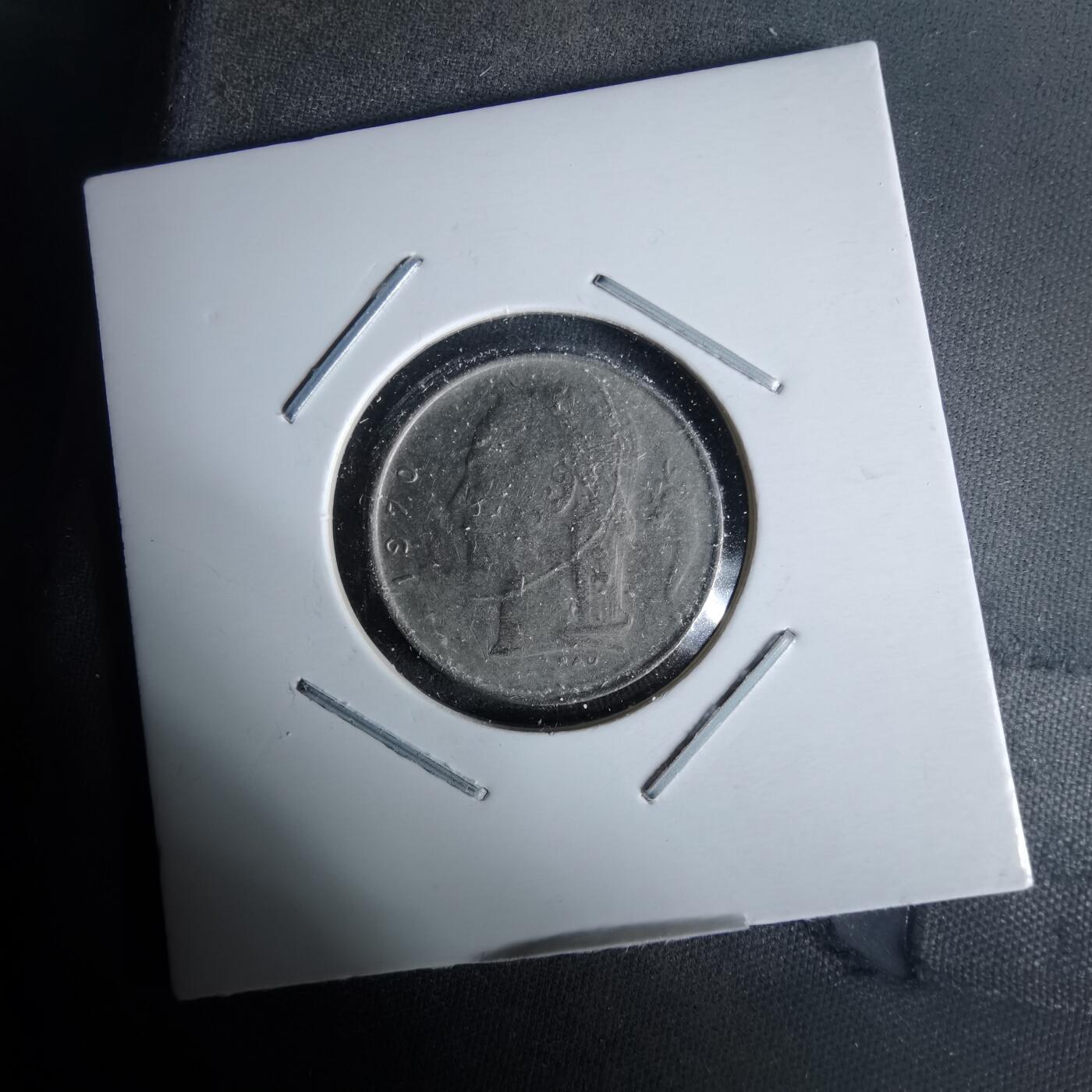 沼泽如烟--第991场 比利时1970年1法郎