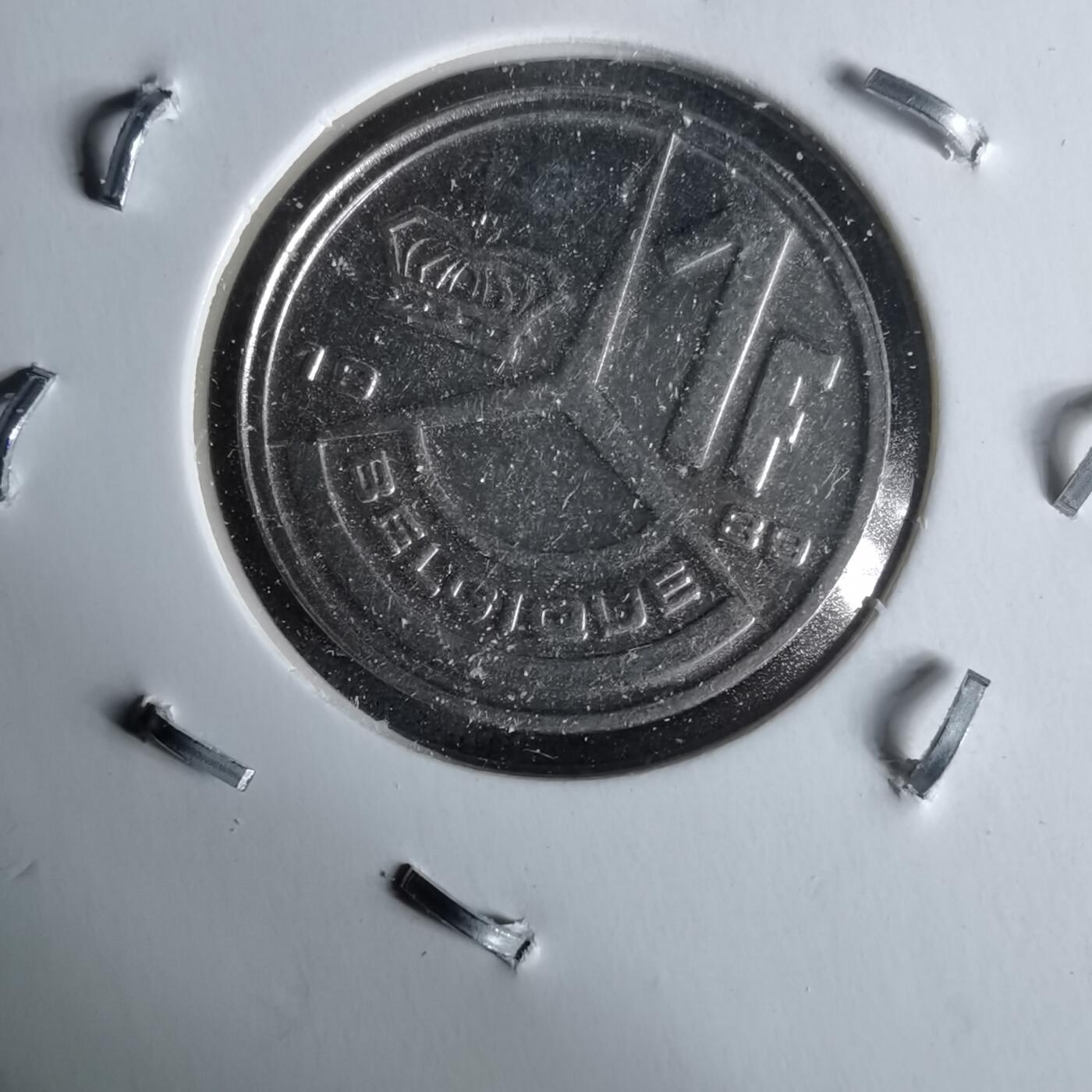 沼泽如烟--第991场 比利时1989年1法郎