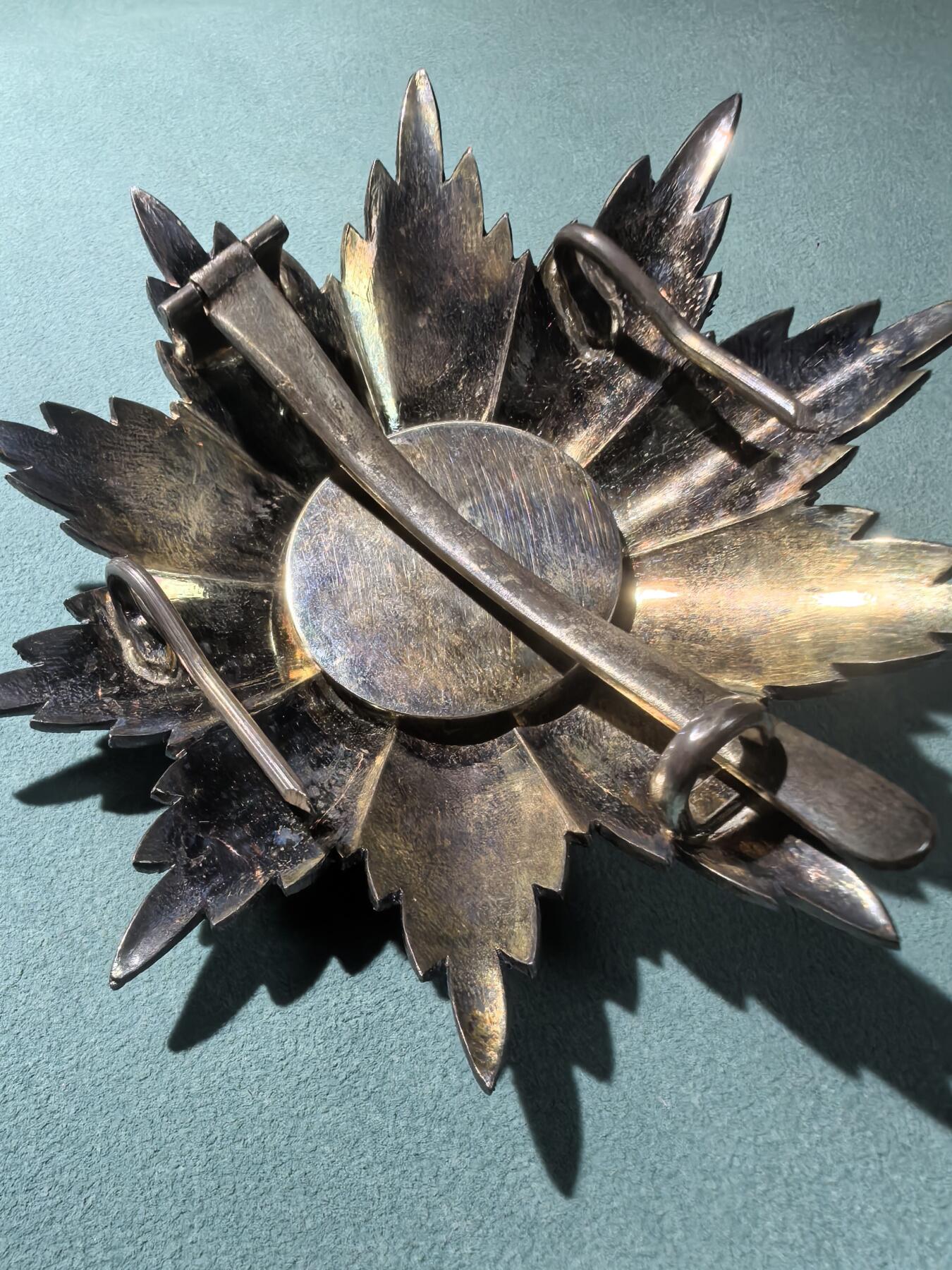 盛世勋华——号角文化勋章邮票专场拍卖第305期 比利时王国大十字级利奥波德二世勋章  原盒带厂标 银质带900银标