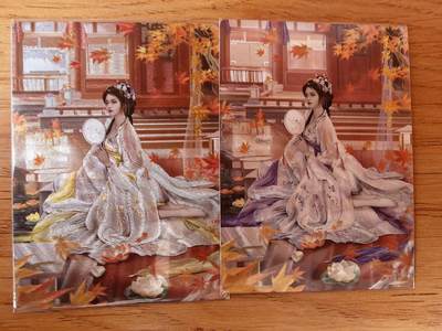 周四第100期阳大大卡牌拍卖第100期（持续收拍品，周六晚上九点截拍，进群福利早知道） - 【双联】卡德曼 武韵红颜 三国演义 兰心 杨芷 原色+异色 折光粗闪