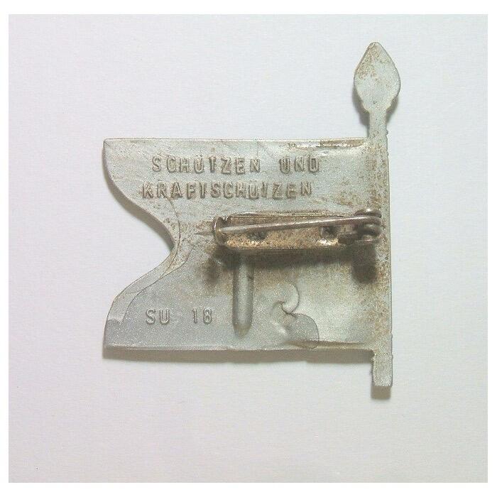 德国第三帝国1939年 陆军机械化步兵军旗章 32×23MM