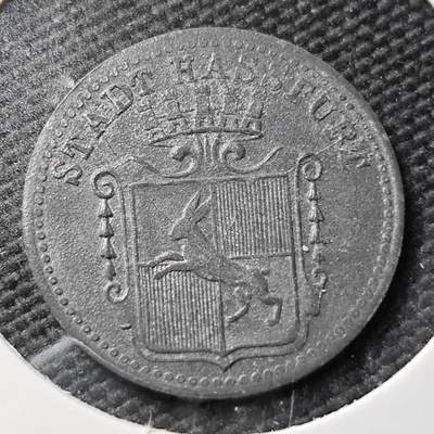 KK钱币收藏小铺  第397期 百期特怕（四拍之一） 2月预留时间 周末发货 -  1917 德紧哈斯福特 10芬尼锌币