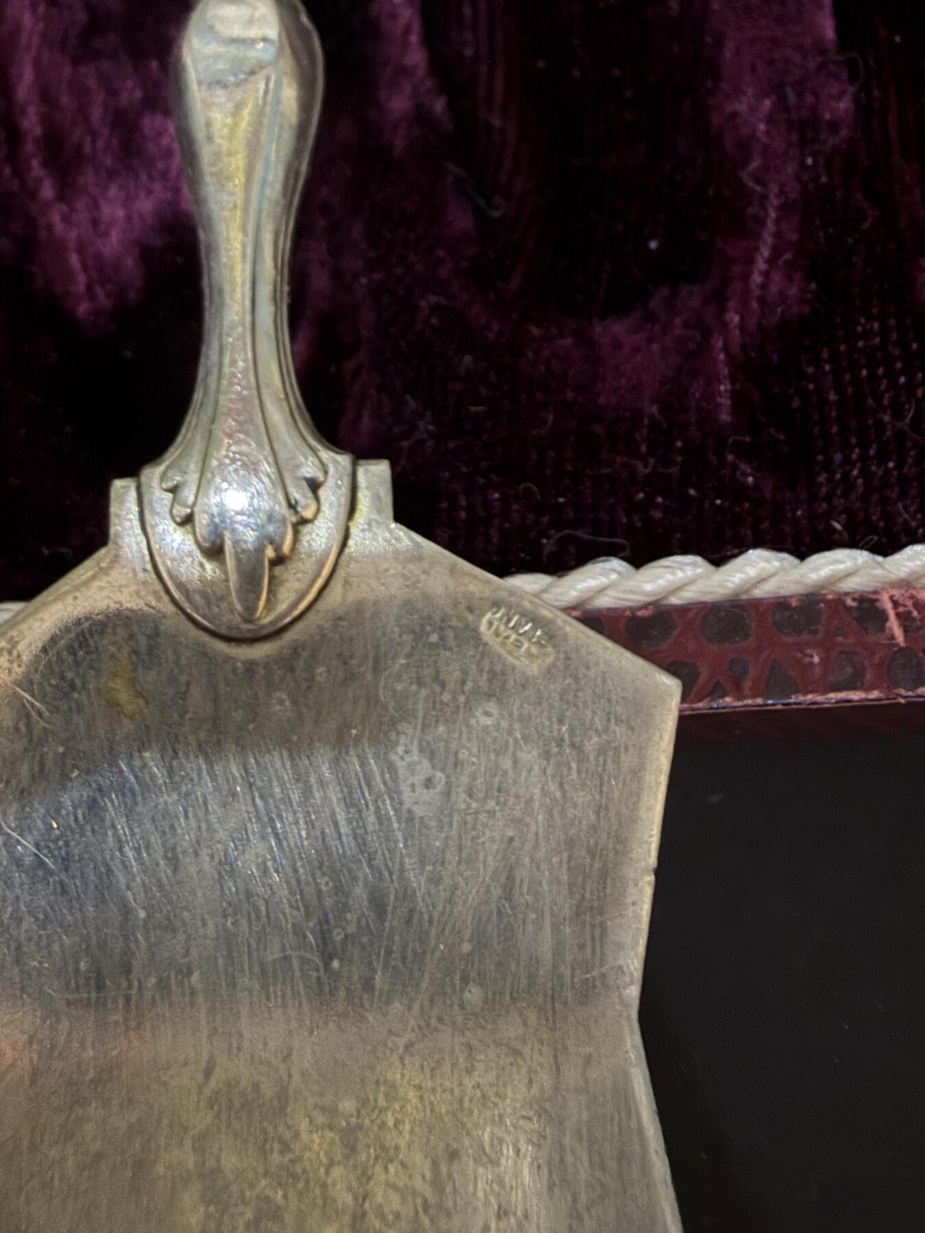 海外回流春节精品专场（一） 法国回流纯银餐具一套（左起尺寸：19.5cm，16.8cm，18cm，17.2cm，重：178.1g，有银标）