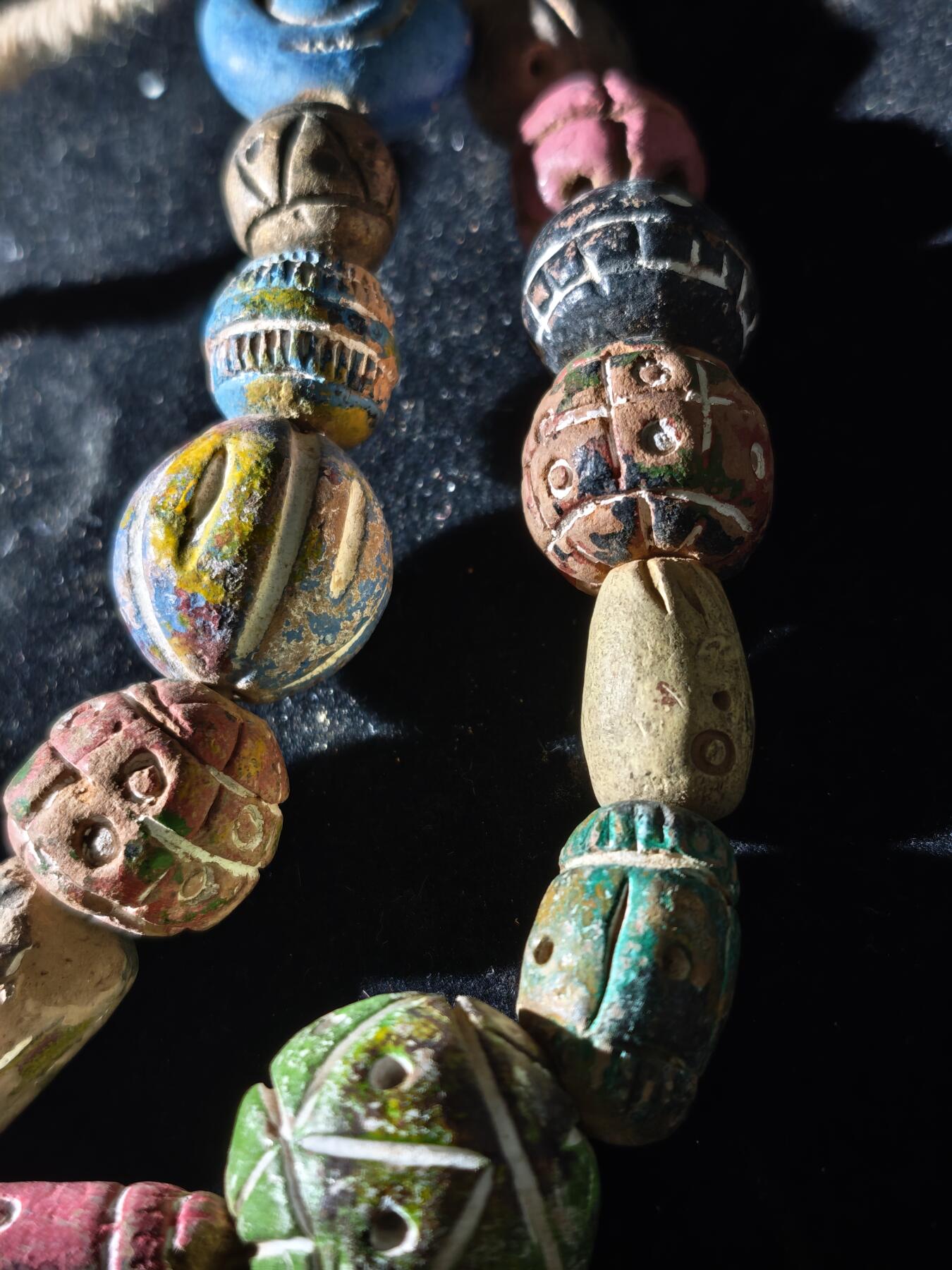 117期新疆红钱粟特钱币丝路钱币专场 回流珠子