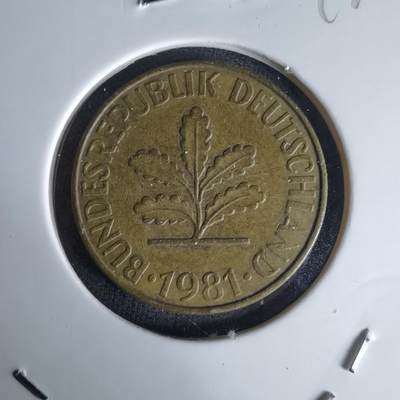 沼泽如烟--第991场 - 德国1981年10芬尼