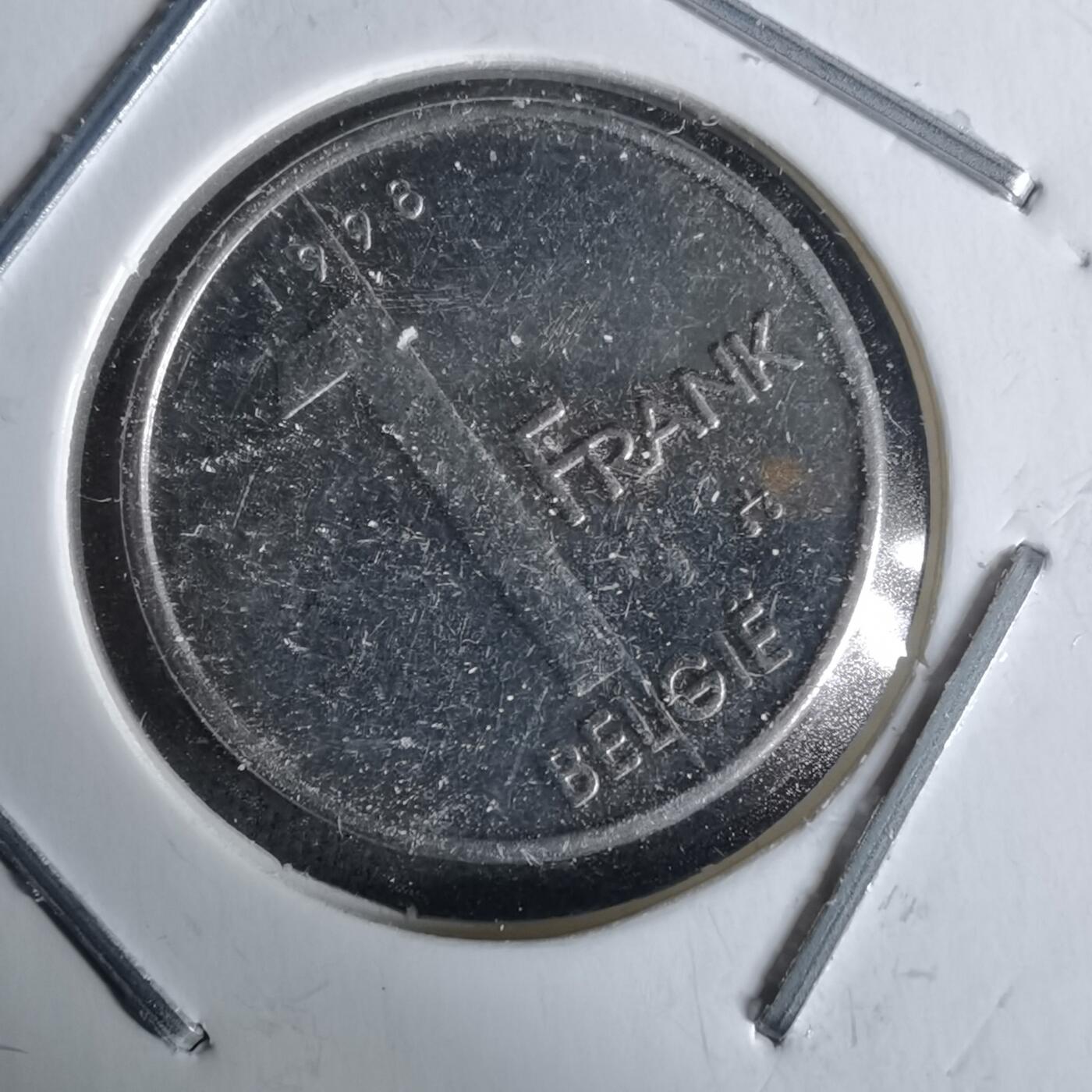 沼泽如烟--第991场 比利时1998年1法郎