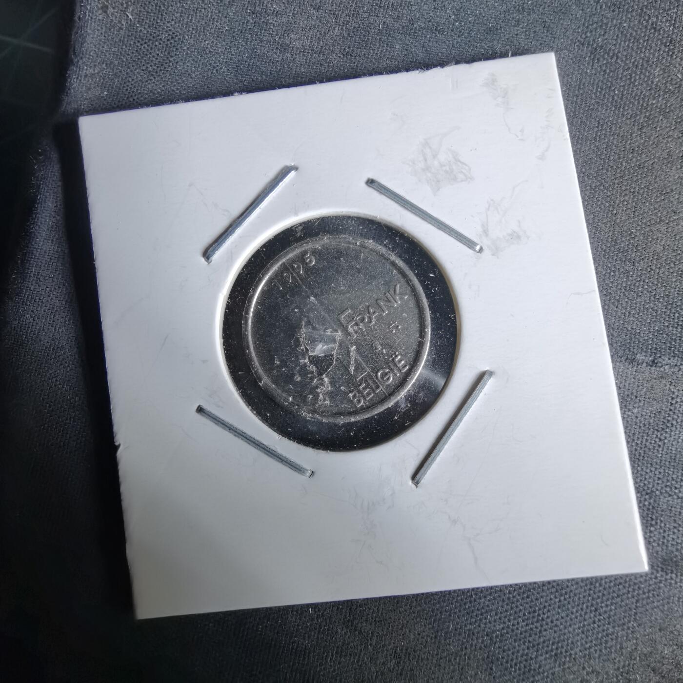 沼泽如烟--第991场 比利时1995年1法郎