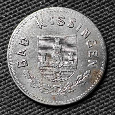 KK钱币收藏小铺  第397期 百期特怕（四拍之一） 2月预留时间 周末发货 -  1920 德紧巴特基辛根市 5芬尼铁币