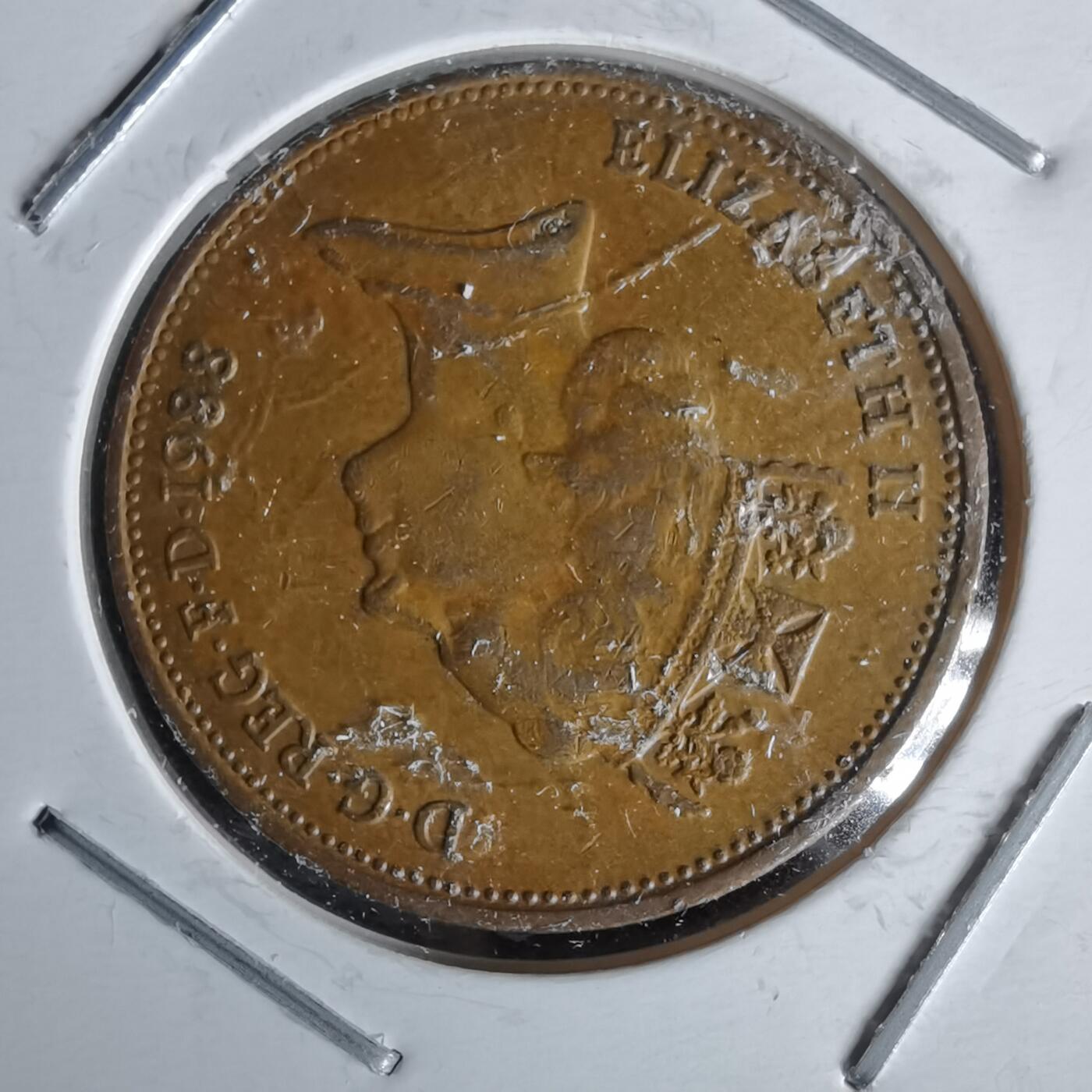 沼泽如烟--第991场 英国1988年2便士