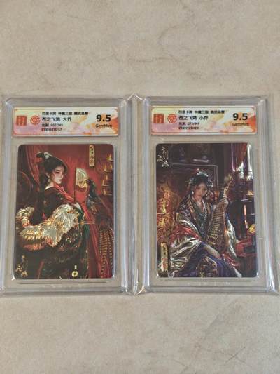 夜之极第三十九期 （2月11日周三晚9点截拍，欢迎竞拍） - CCG&百里 苍之飞鸿  魔神三国 057，079/149 大小乔 光刻9.5G