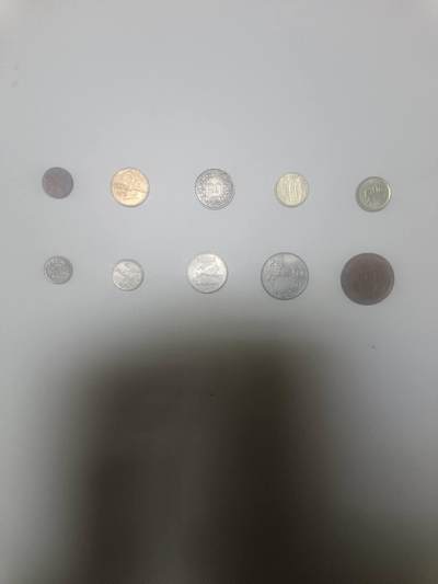 【20260212】非全新纸币和硬币第334场 - 欧洲国家10枚硬币