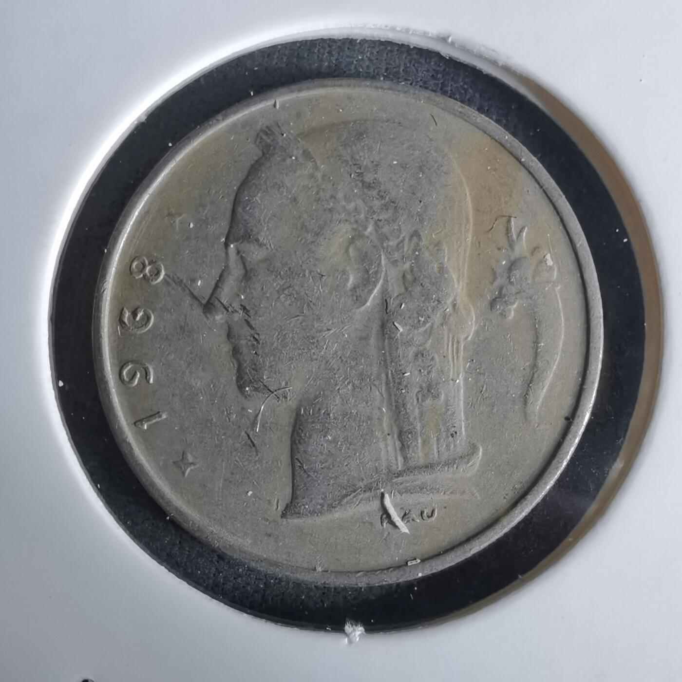 沼泽如烟--第991场 比利时1968年1法郎