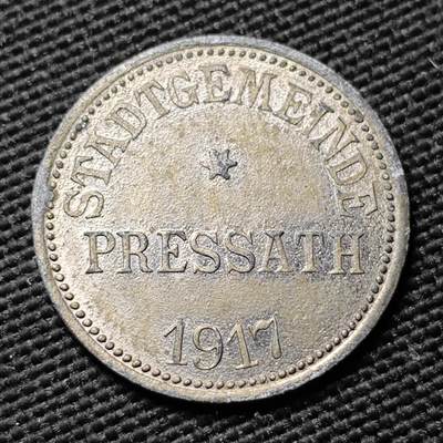 KK钱币收藏小铺  第397期 百期特怕（四拍之一） 2月预留时间 周末发货 -  1917 德紧 巴伐利亚州普雷萨特 50芬尼铁币